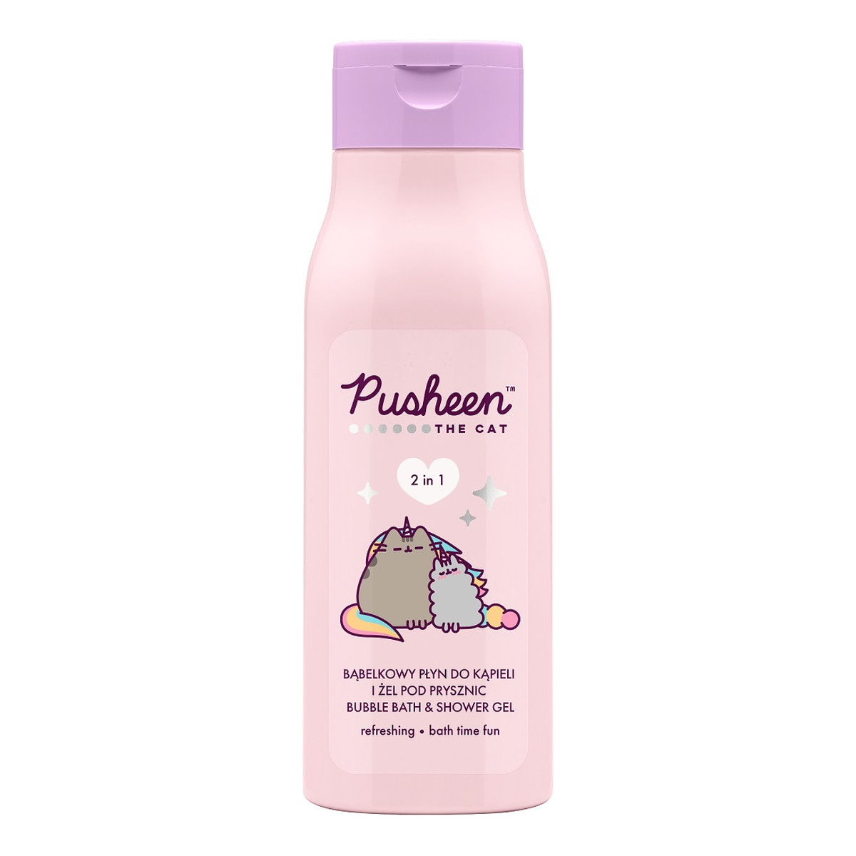 Pusheen Bubble Bath & Shower Gel bąbelkowy płyn do kąpieli i Żel pod prysznic 400ml