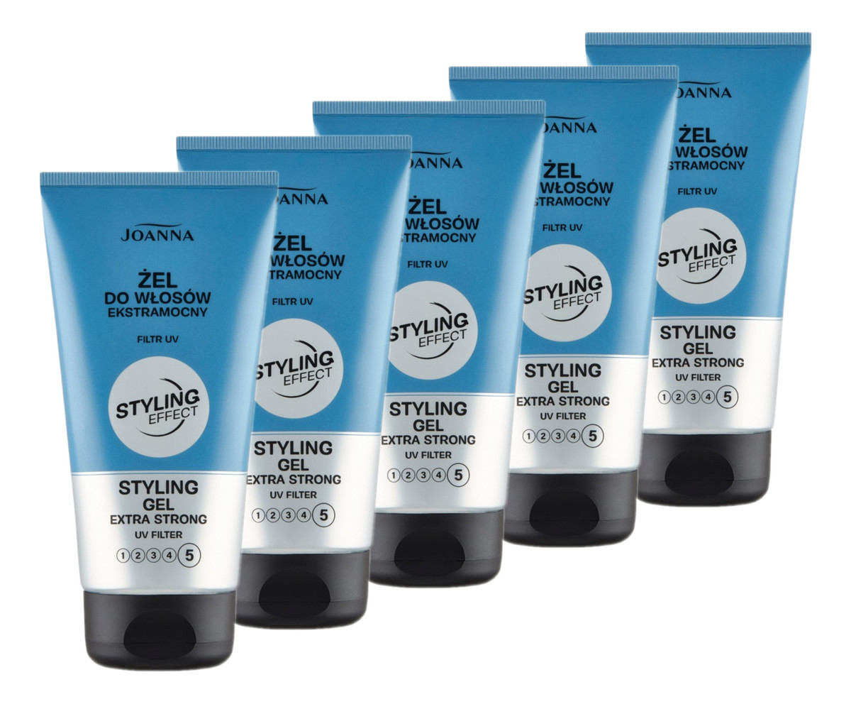Żel do włosów extra mocny 5x150g