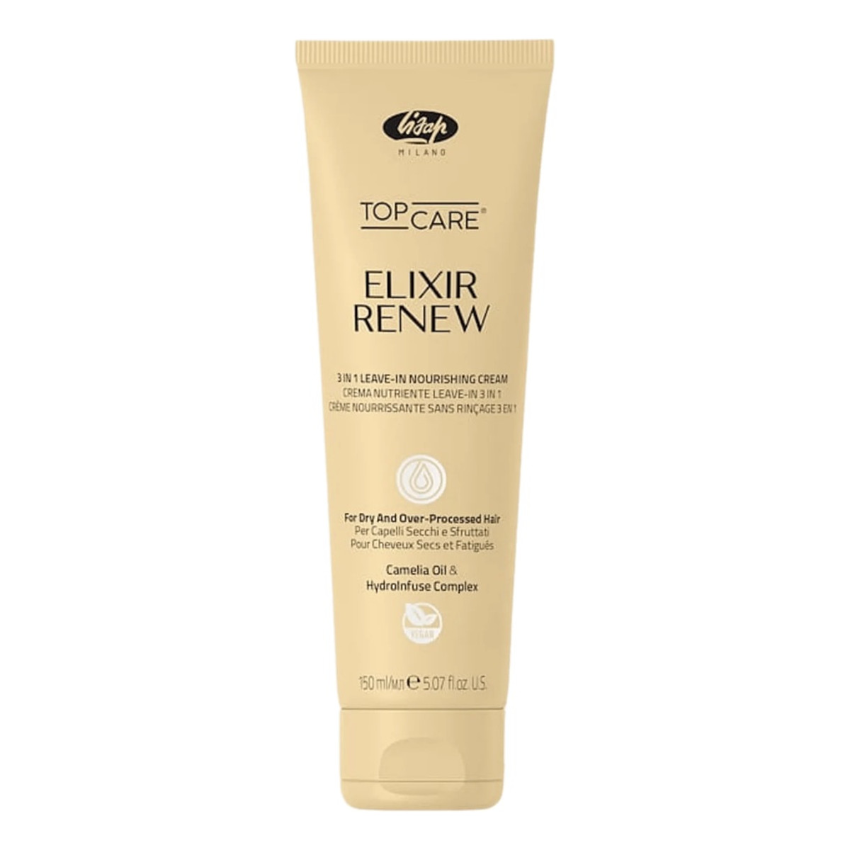 Lisap Top Care Elixir Renew odżywczy krem 3w1 do włosów suchych i zniszczonych 150ml