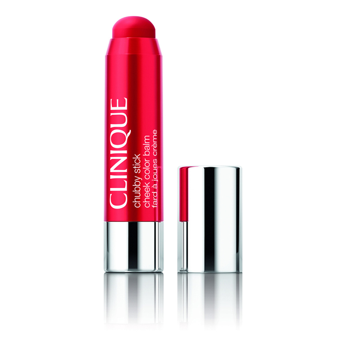 Clinique Chubby Stick™ Cheek Color Balm Kremowy róż w sztyfcie 08 ramp’d up rouge 6g