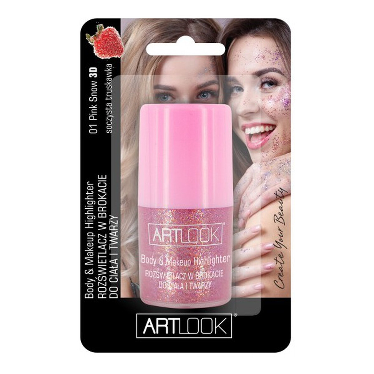 Art Look Rozświetlacz w brokacie do ciała i twarzy 30ml