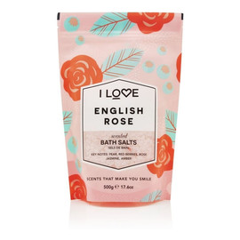 Scented bath salts kojąco-relaksująca sól do kąpieli english rose