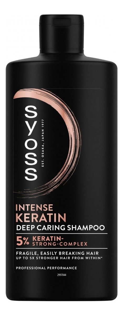Keratin shampoo szampon do włosów słabych i łamliwych