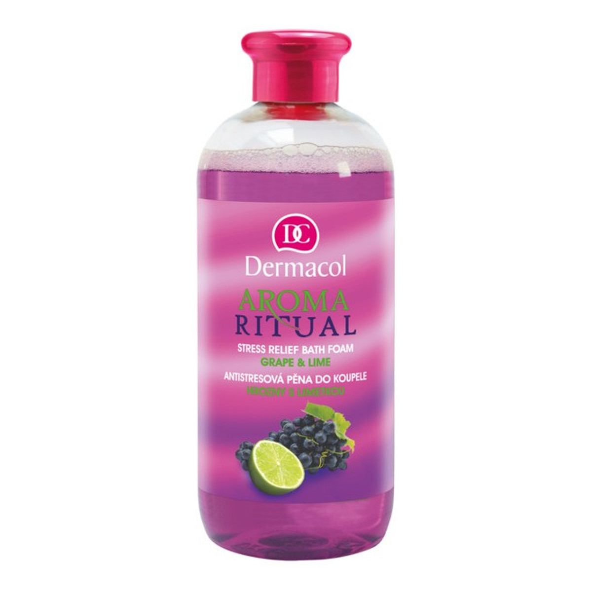 Dermacol Aroma Ritual pianka do kąpieli Grape & Lime 500ml