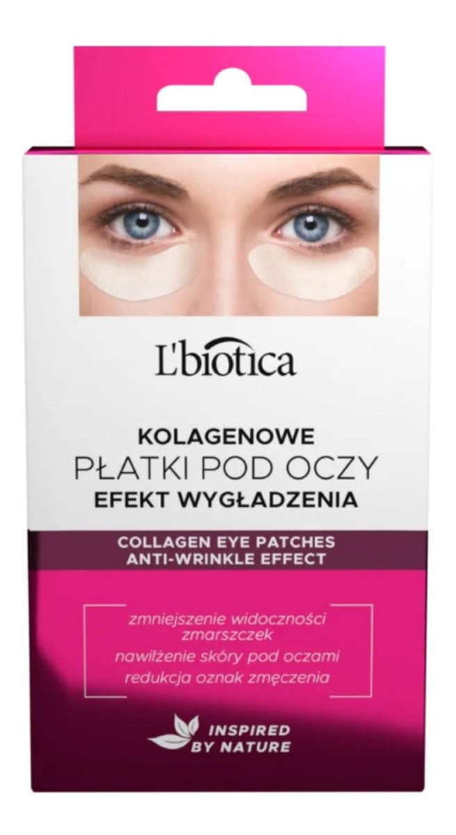 Kolagenowe płatki pod oczy - przeciwzmarszczkowe