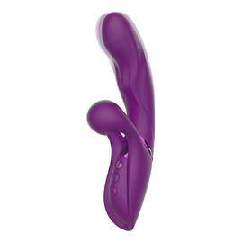 Garlet wielofunkcyjny wibrator do silnej stymulacji miejsc intymnych purple