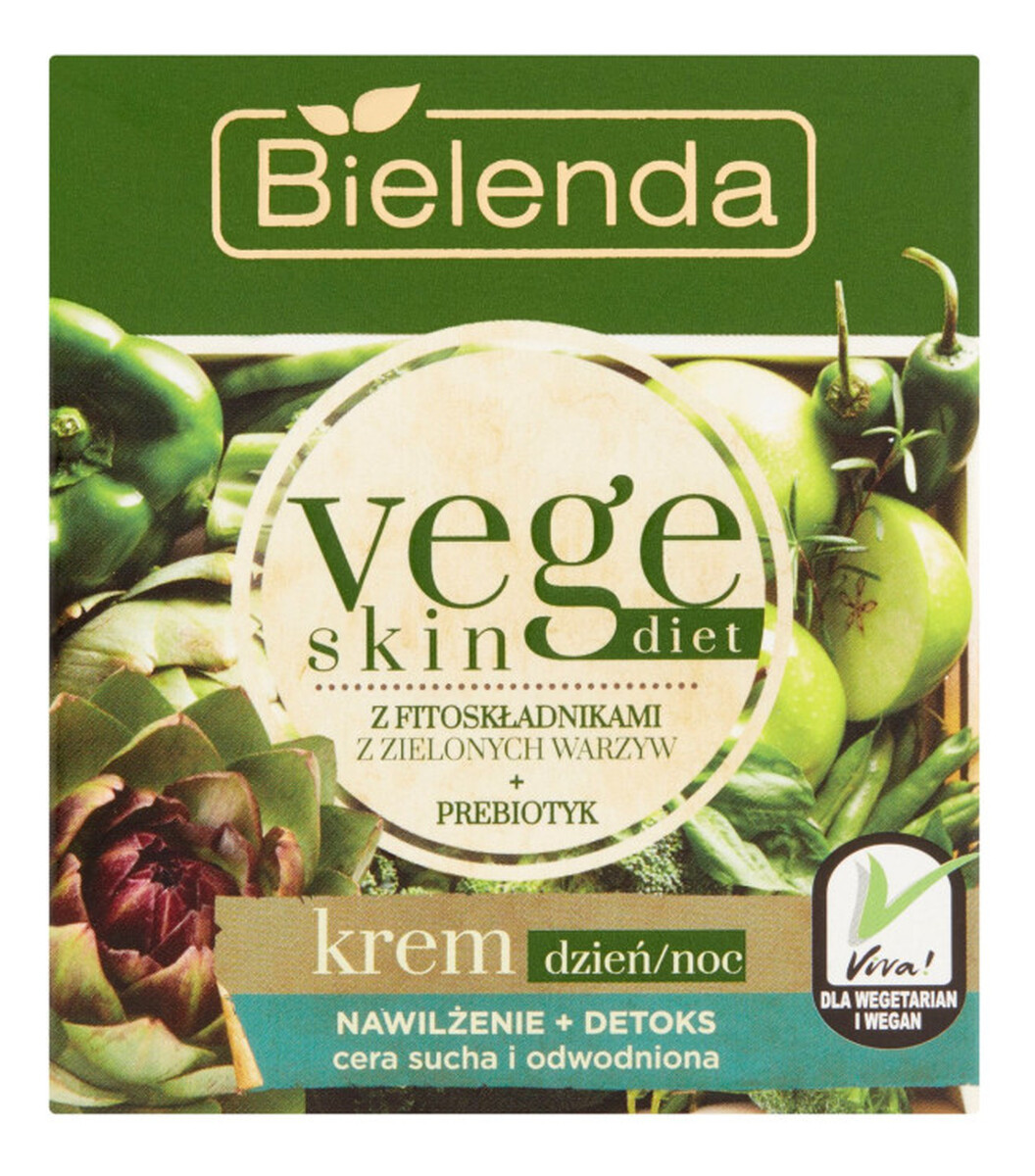 Krem nawilżająco-detoksykujący do cery suchej i wrażliwej