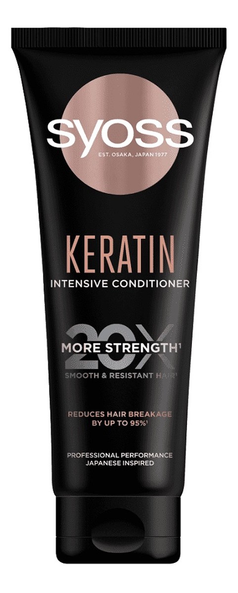 Keratin intensive conditioner intensywna odżywka do włosów słabych i łamliwych