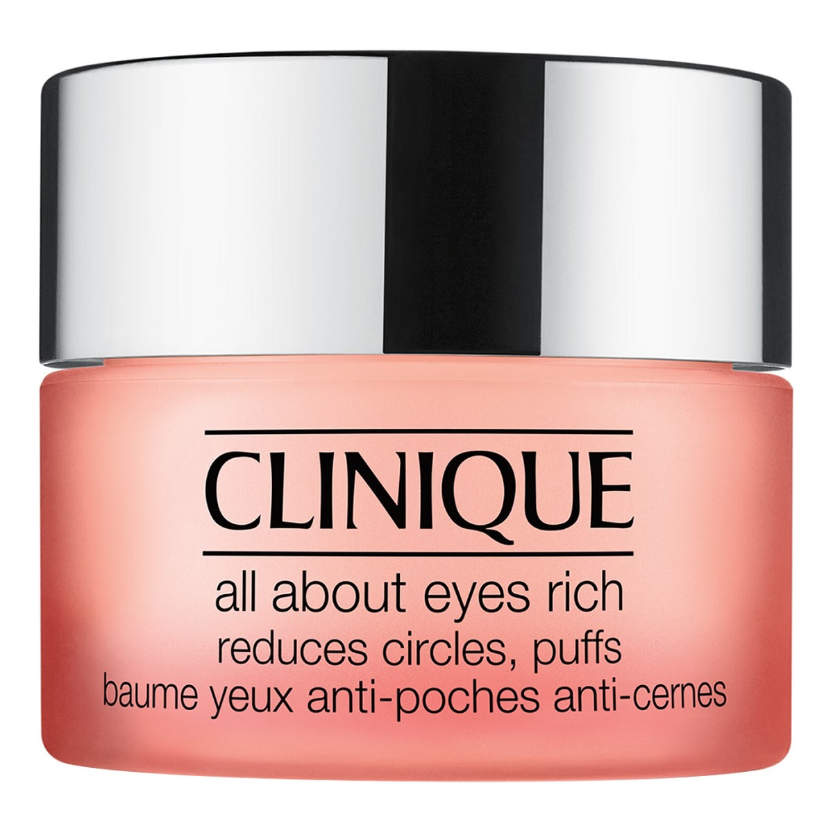 Clinique All About Eyes™ Rich Cream bogaty Krem pod oczy redukujący sińce i opuchliznę oraz linie i drobne zmarszczki 30ml