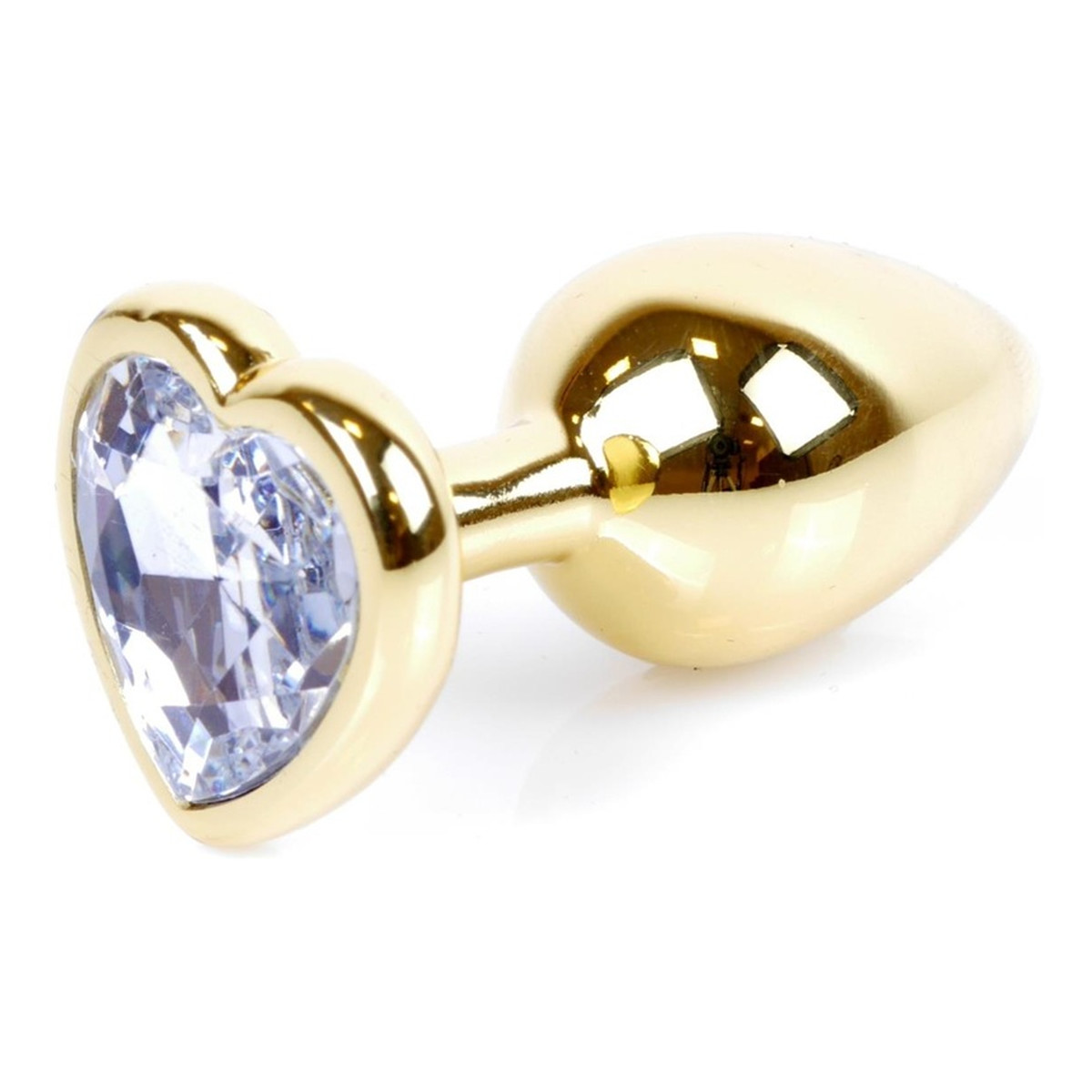 MyLove Butt Plug Collection Jewellery Heart metalowy korek analny Gold Heart