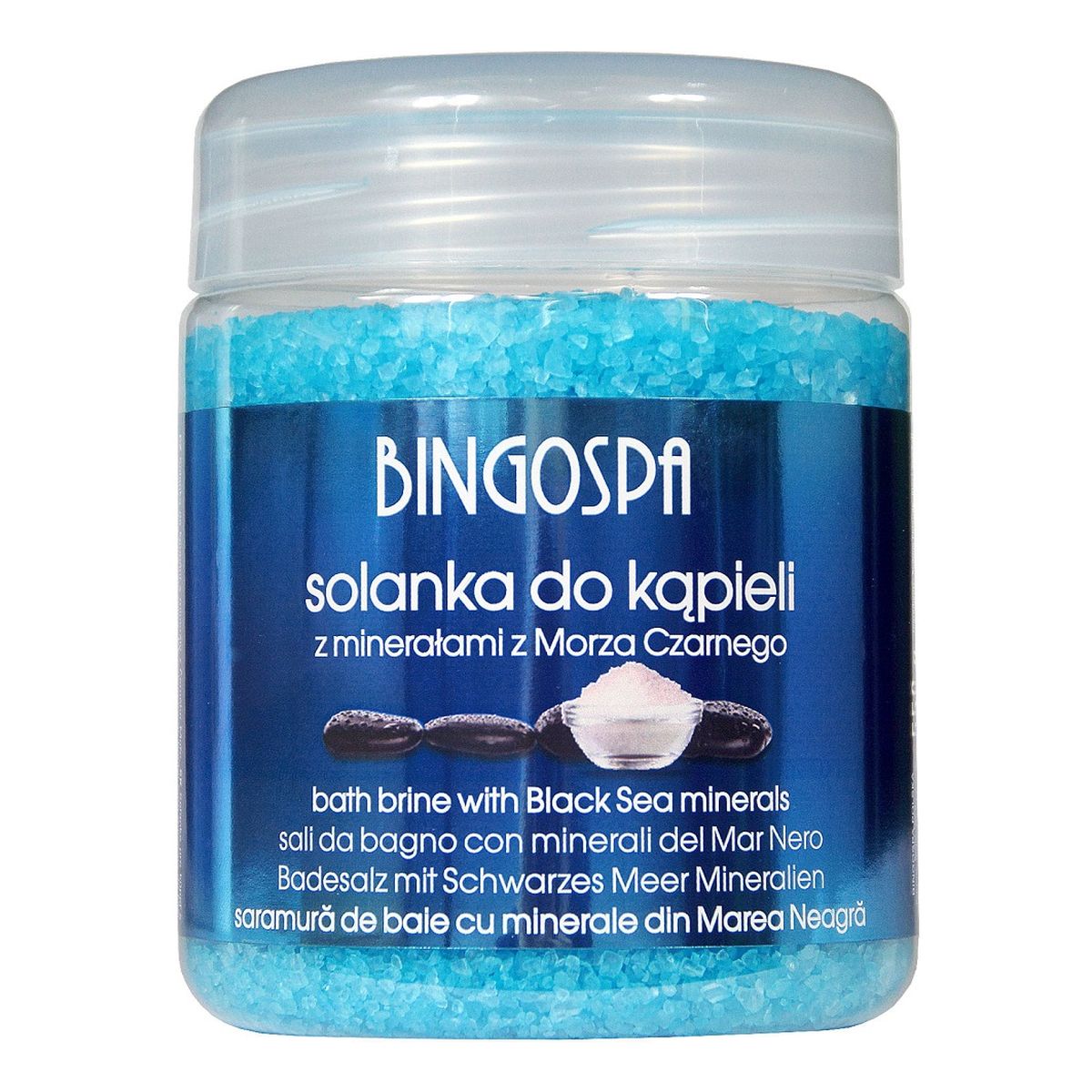 BingoSpa Solanka do kąpieli z minerałami z morza czarnego 550g 550g