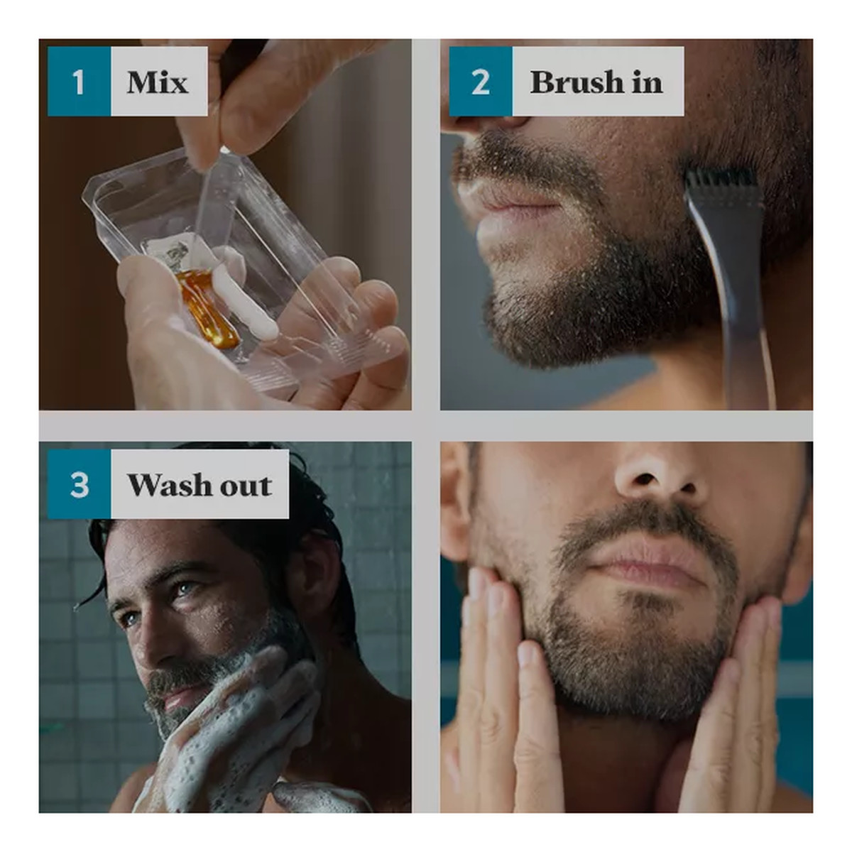 Just For Man Mustache & Beard Żel koloryzujący Do Brody i Wąsów 28g