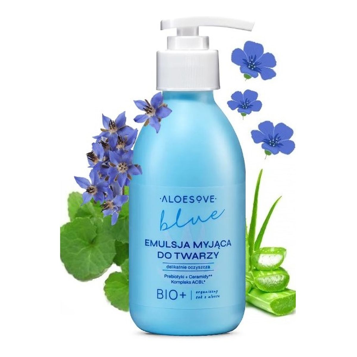 Aloesove Blue emulsja do mycia twarzy 190ml