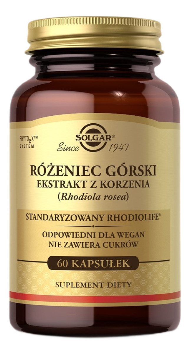 Różeniec górski suplement diety 60 kapsułek