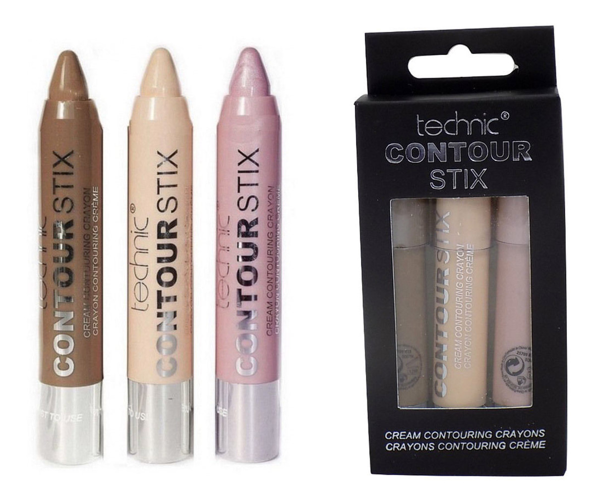 Zestaw Do Konturowania Twarzy W Kredce