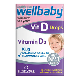 Wellbaby vitamin d drops witamina d w kroplach