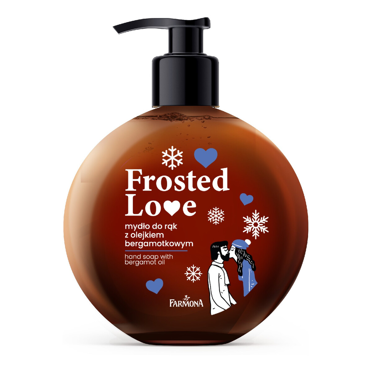Farmona Frosted Love Mydło do rąk z olejkiem bergamotowy 400ml