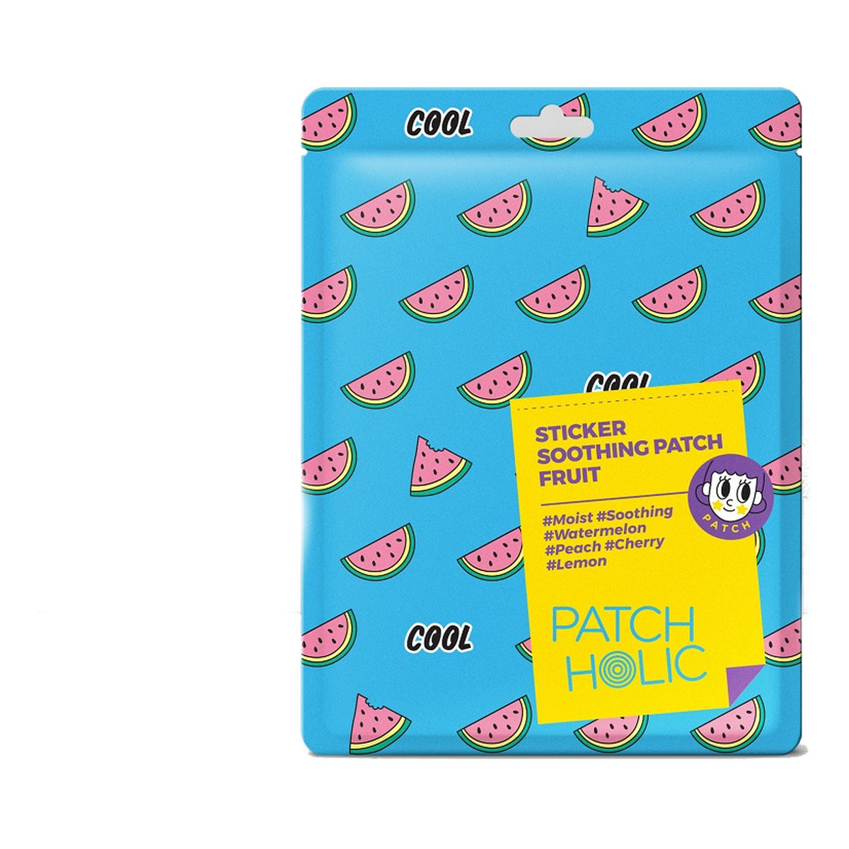 Patch Holic Sticker soothing patch kojące płatki do naklejania fruit 12g