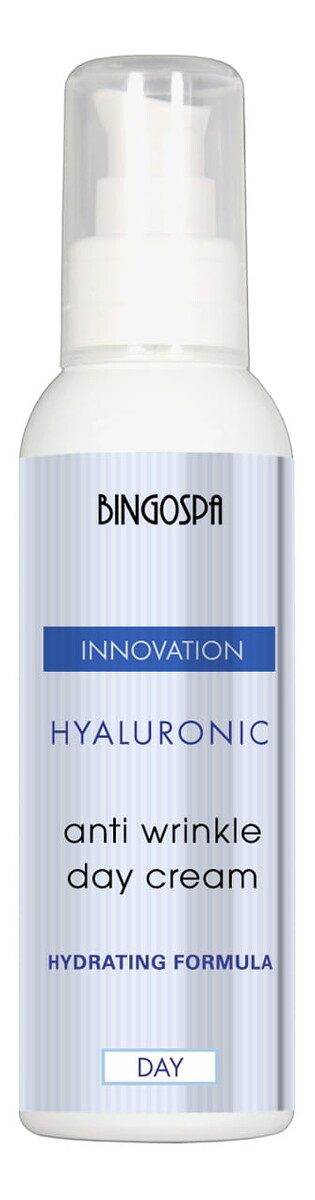 Hialuronowy krem ​​przeciwzmarszczkowy z formułą nawilżającą