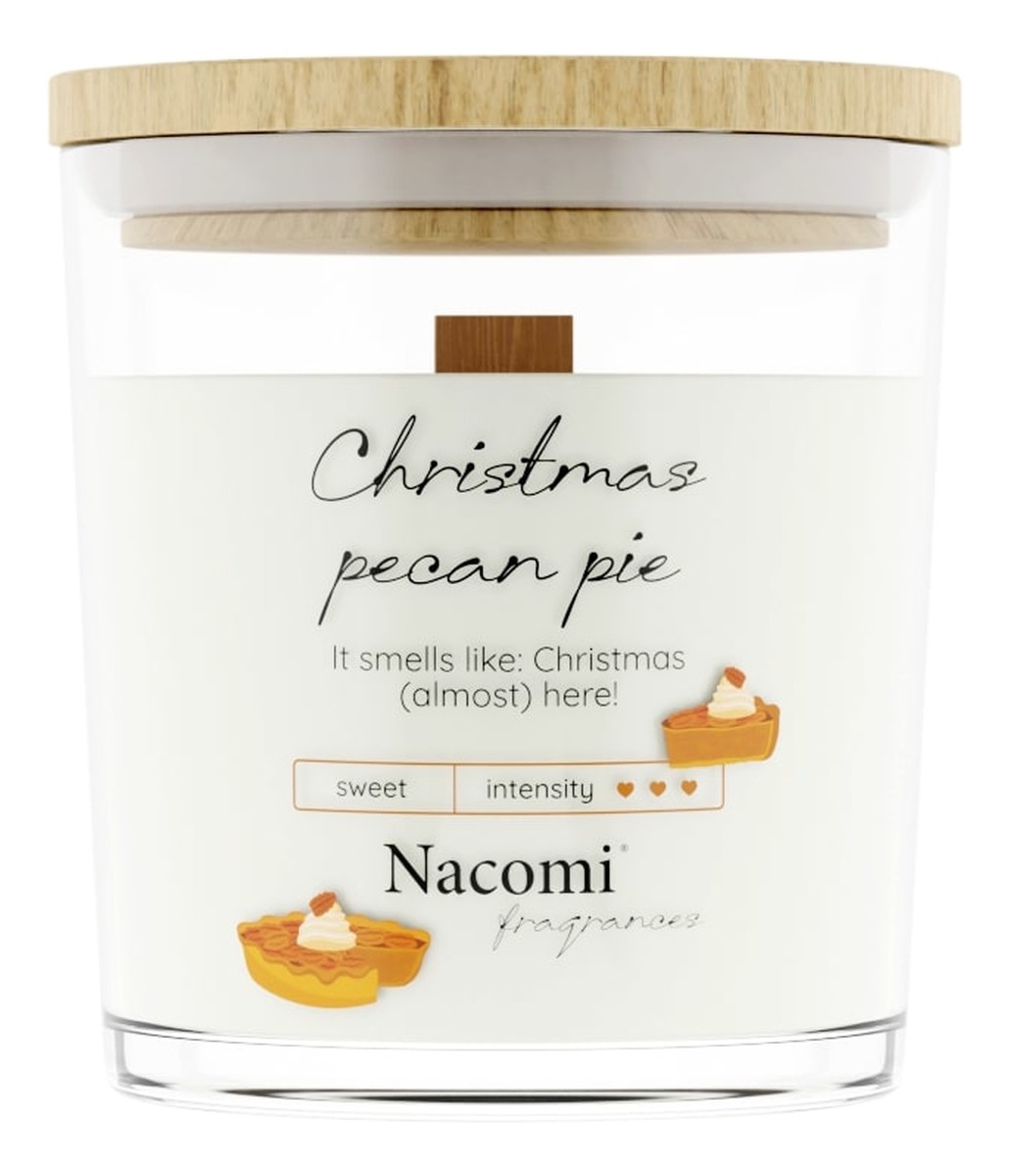 Świeca zapachowa sojowa - Christmas pecan pie