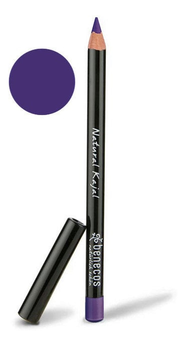 Naturalna kredka do oczu fioletowa - violet