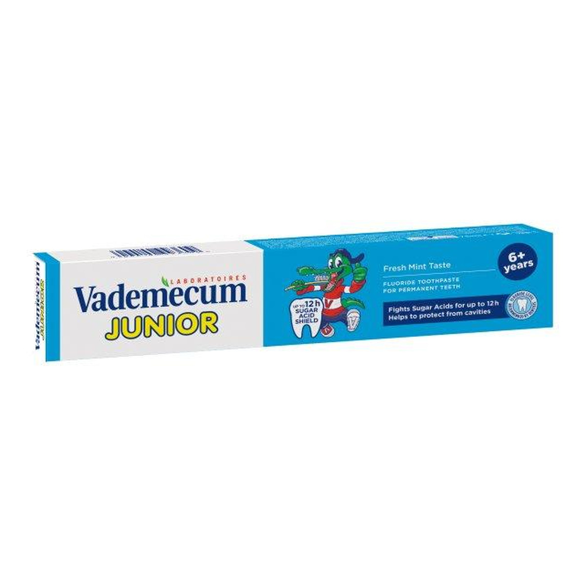 Vademecum Junior Pasta do zębów o smaku świeżej mięty 6+ 75ml