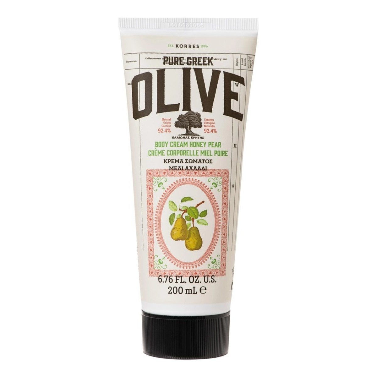 Korres Pure Greek Olive Krem do ciała 200ml