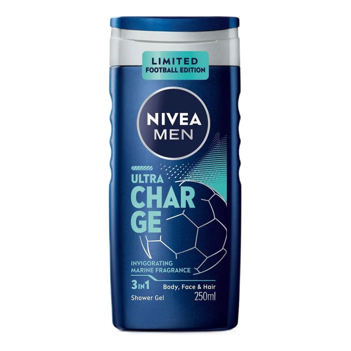 Nivea Men Ultra Charge Żel pod prysznic 250ml