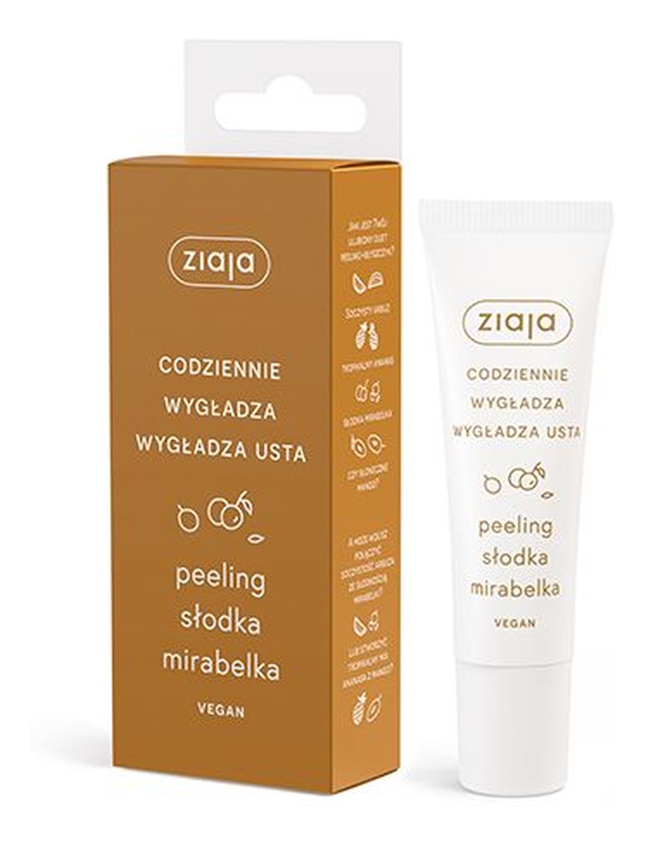 Peeling do ust Słodka mirabelka
