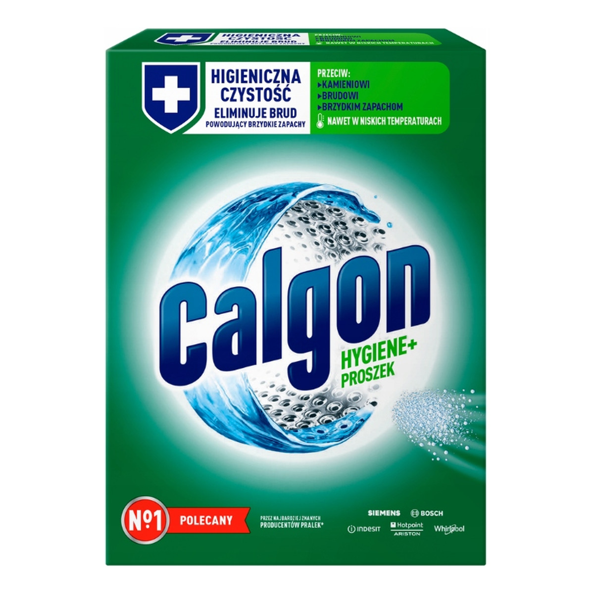 Calgon Hygiene+ proszek do czyszczenia pralki 1kg 1000g