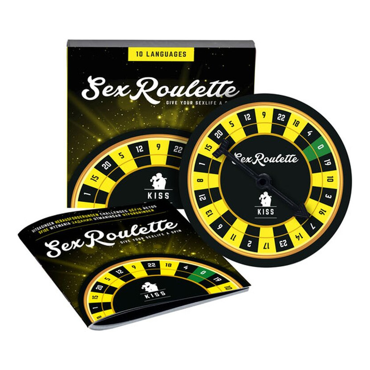 Tease & Please Sex roulette kiss wielojęzyczna gra erotyczna