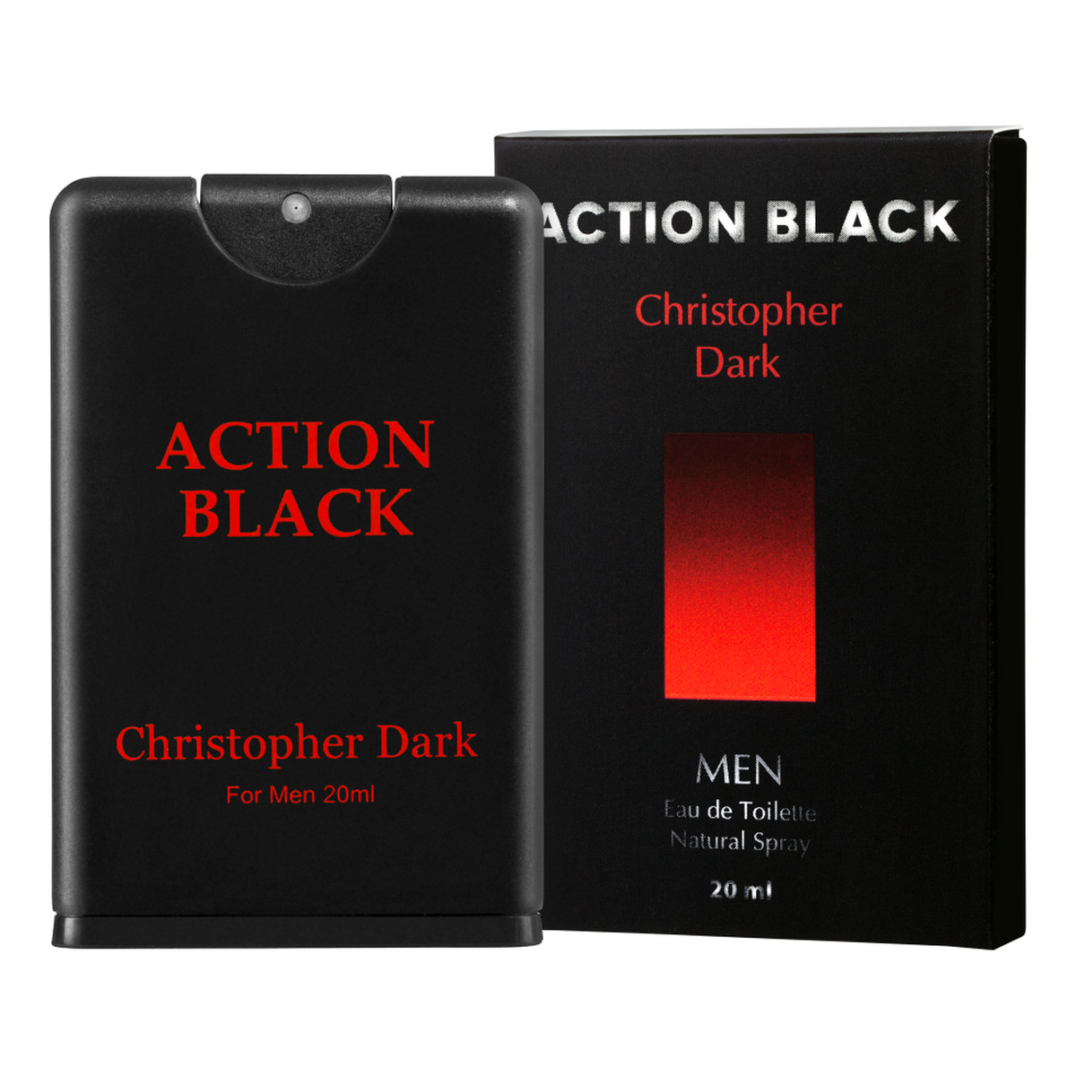 Christopher Dark Action Black Men Woda Toaletowa 20ml