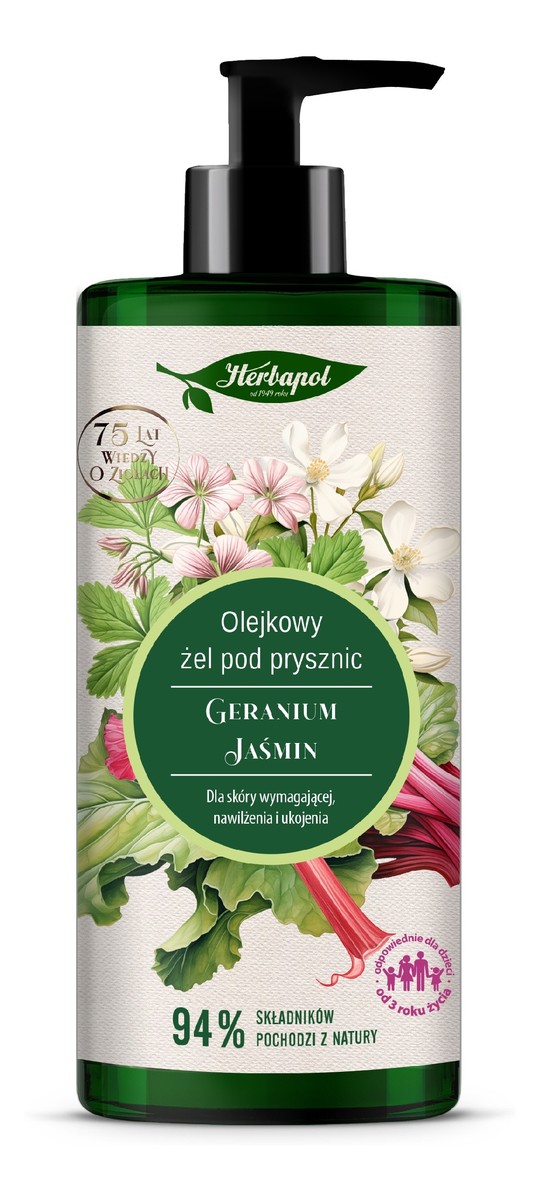 Żel pod prysznic-geranium jaśmin