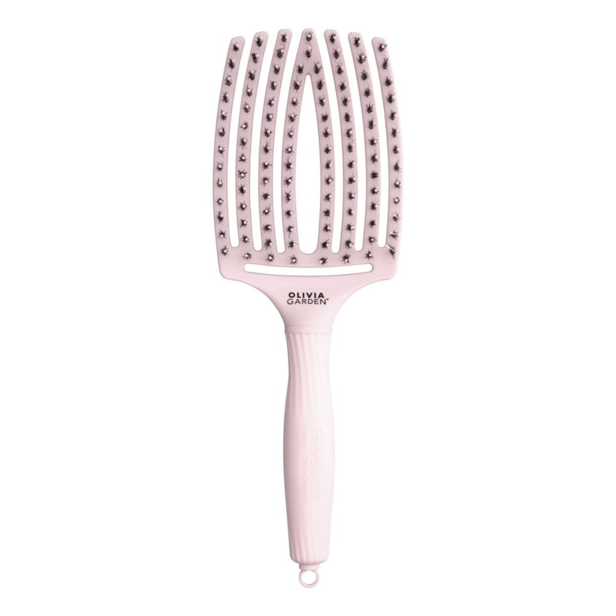 Olivia Garden Fingerbrush Fingerbrush combo szczotka do włosów pastel pink large