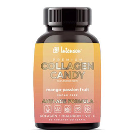 Premium Collagen Candy kolagen Mango-Marakuja 60 tabletek do ssania