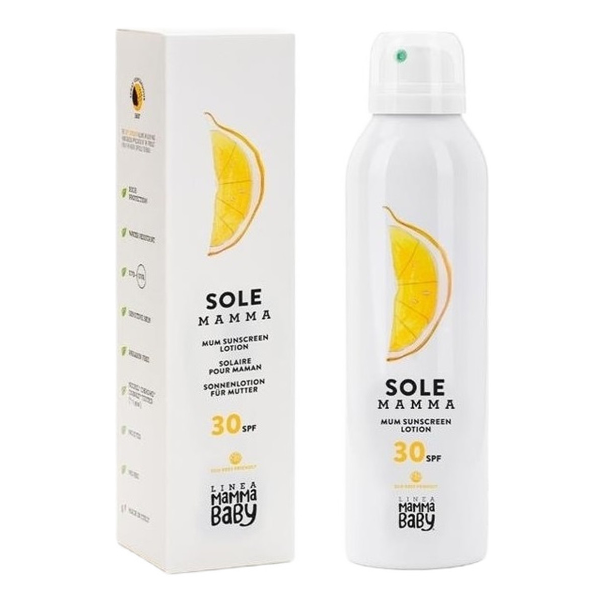 Linea MammaBaby Sole Mamma Balsam z filtrem przeciwsłonecznym spf30 150ml