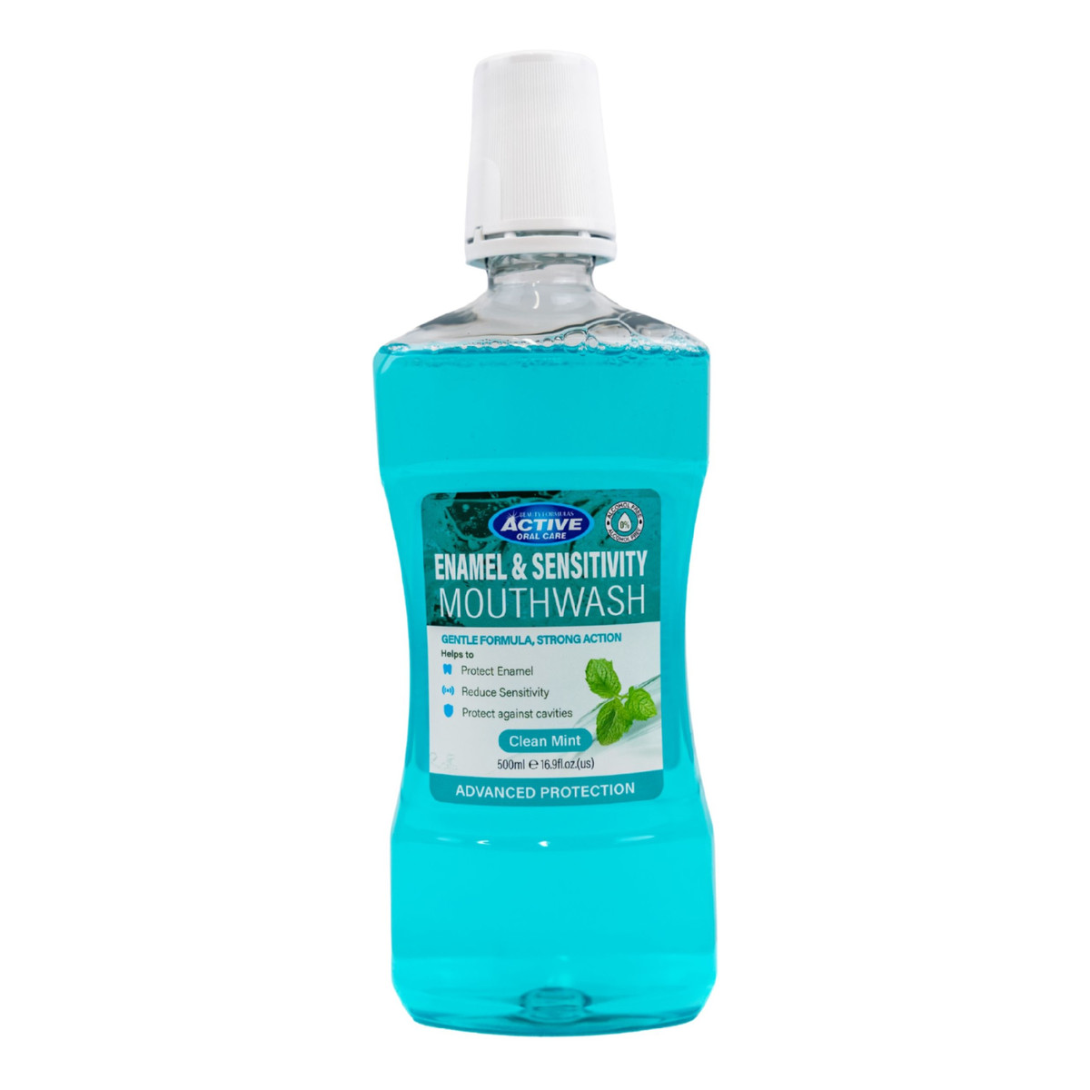 Beauty Formulas Enamel & Sensitivity Protect Płyn do płukania jamy ustnej 500ml