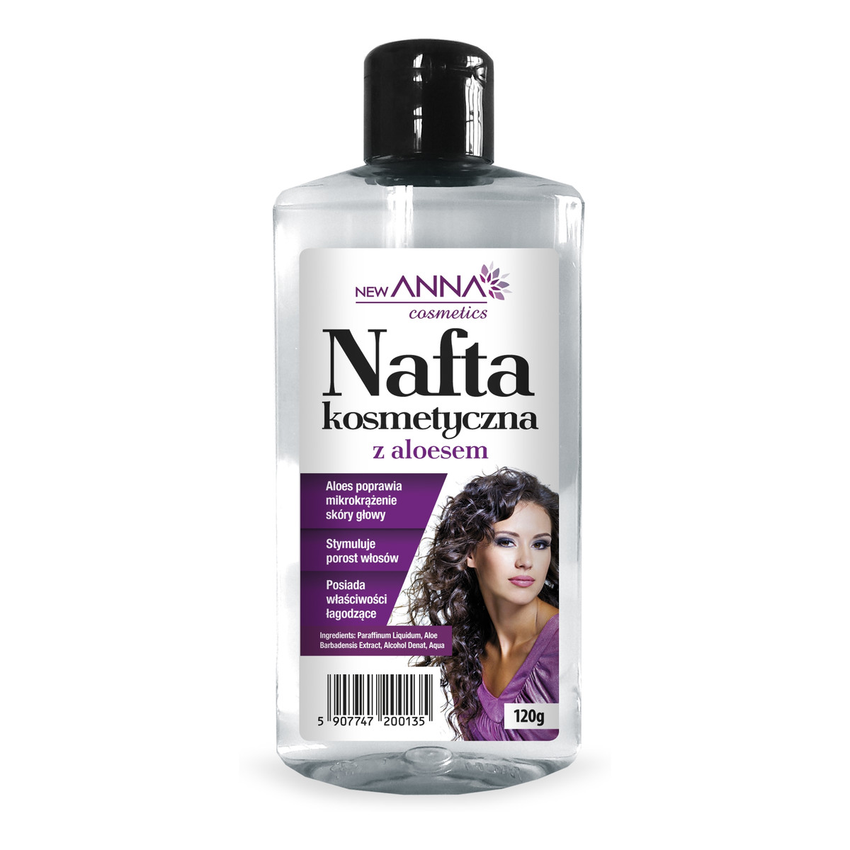 Anna Cosmetics Nafta Kosmetyczna z Aloesem 120g