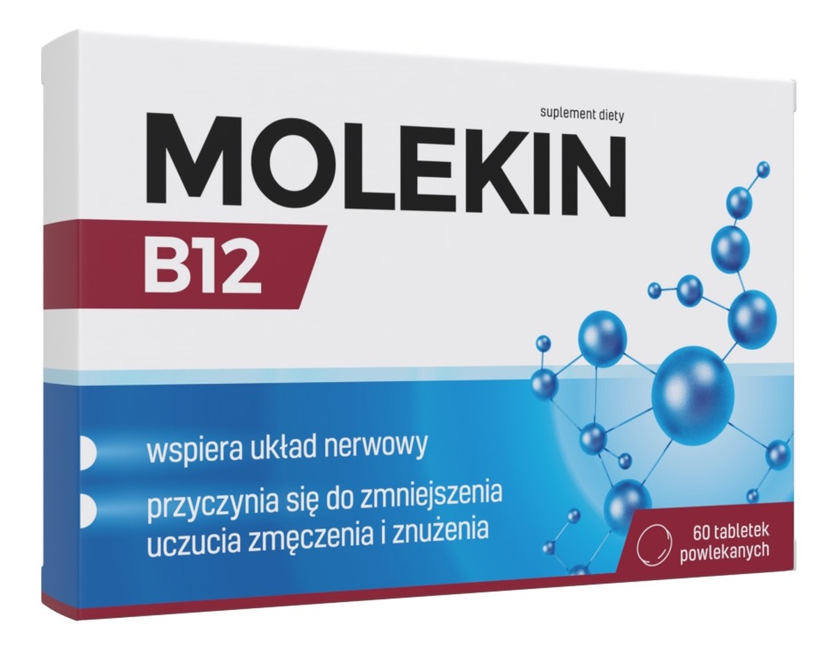 B12 Tabletki Powlekane Suplement Diety 60 tabletek powlekanych