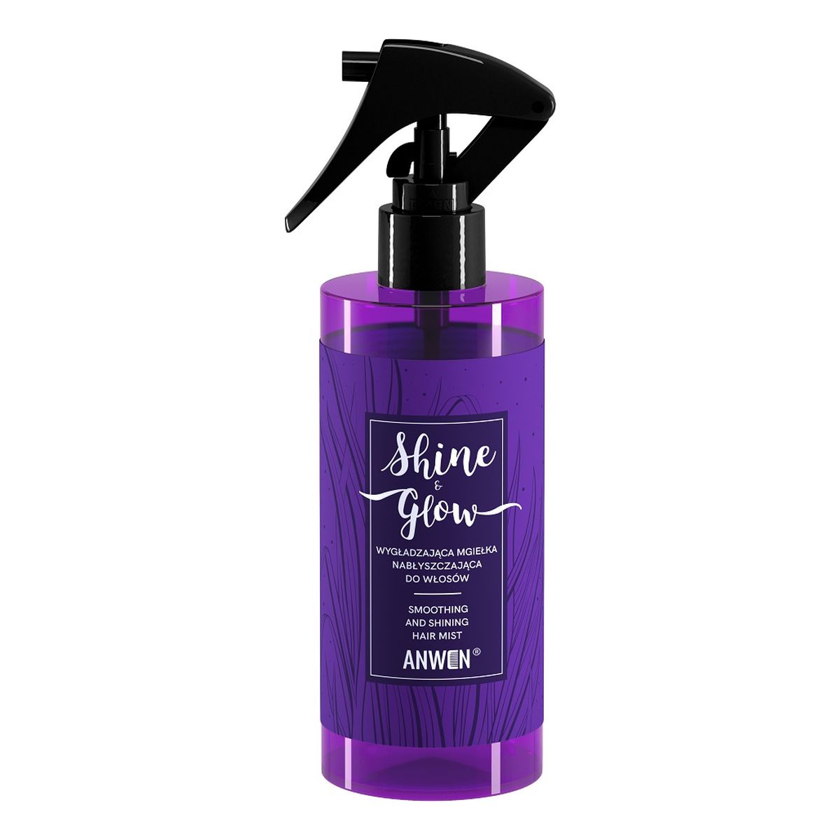 Anwen Shine & Glow Wygładzająca mgiełka nabłyszczająca do włosów 150ml