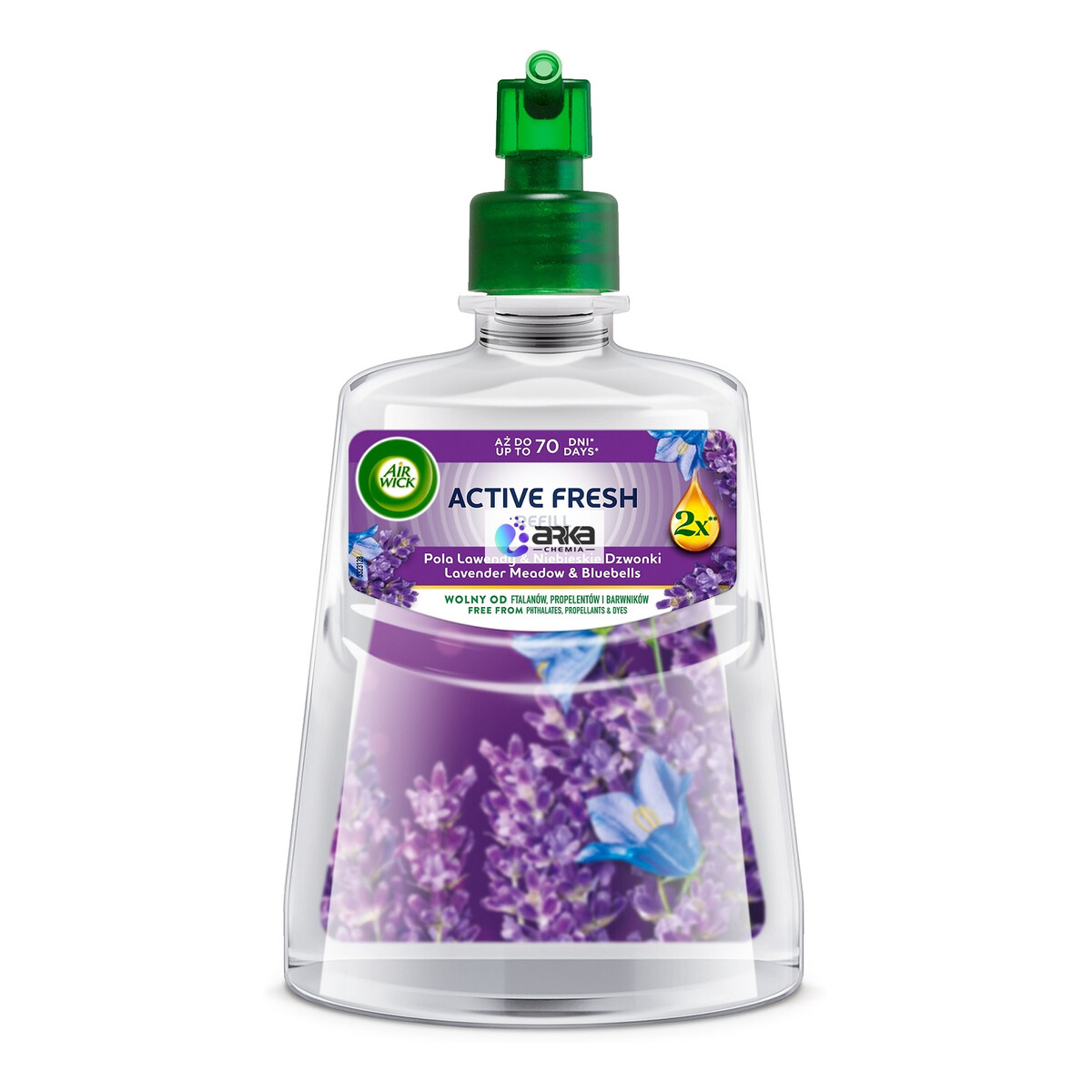 Air Wick Active Fresh Wkład Pola Lawendy & Niebieskie Dzwonki 228ml