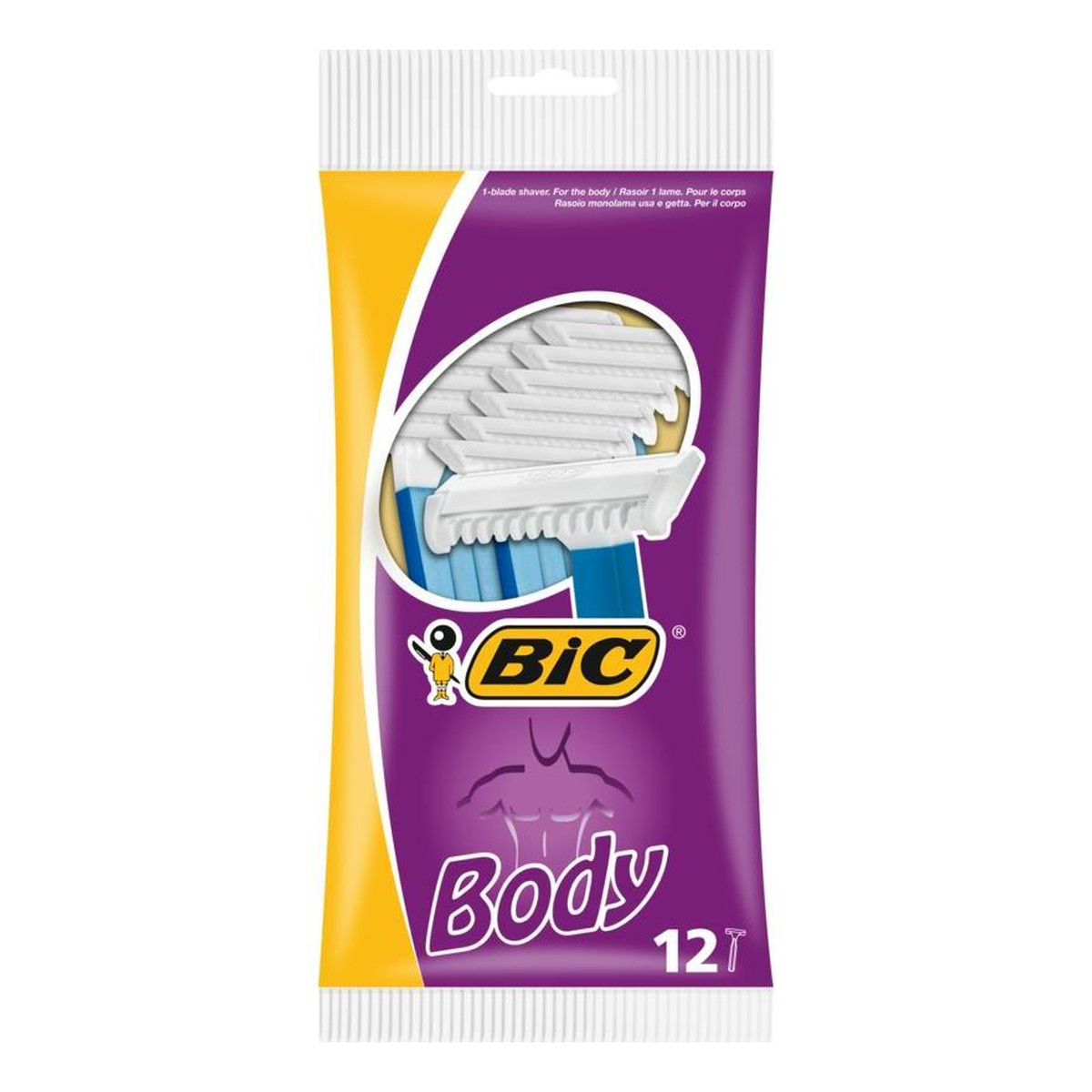 Bic Maszynka do golenia Body 12 sztuk