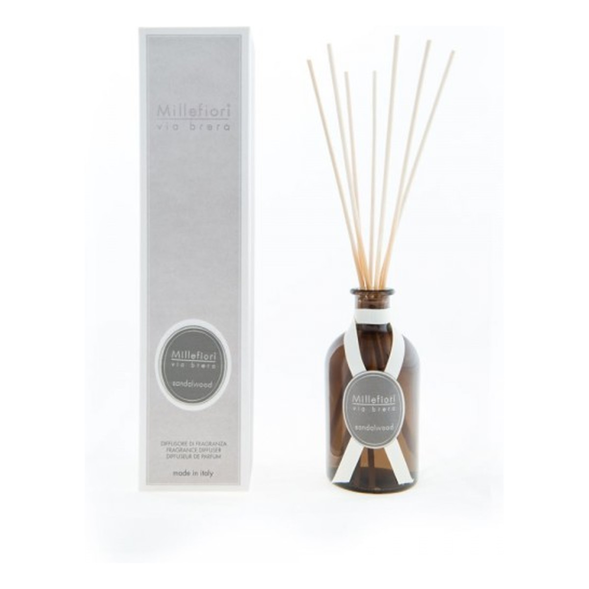 Millefiori Via Brera pałeczki zapachowe Sandalwood 100ml