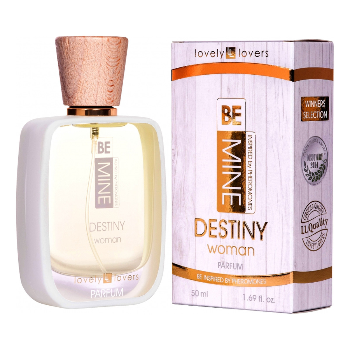 Lovely Lovers BeMine Destiny Woman Perfumy z feromonami zapachowymi spray 50ml