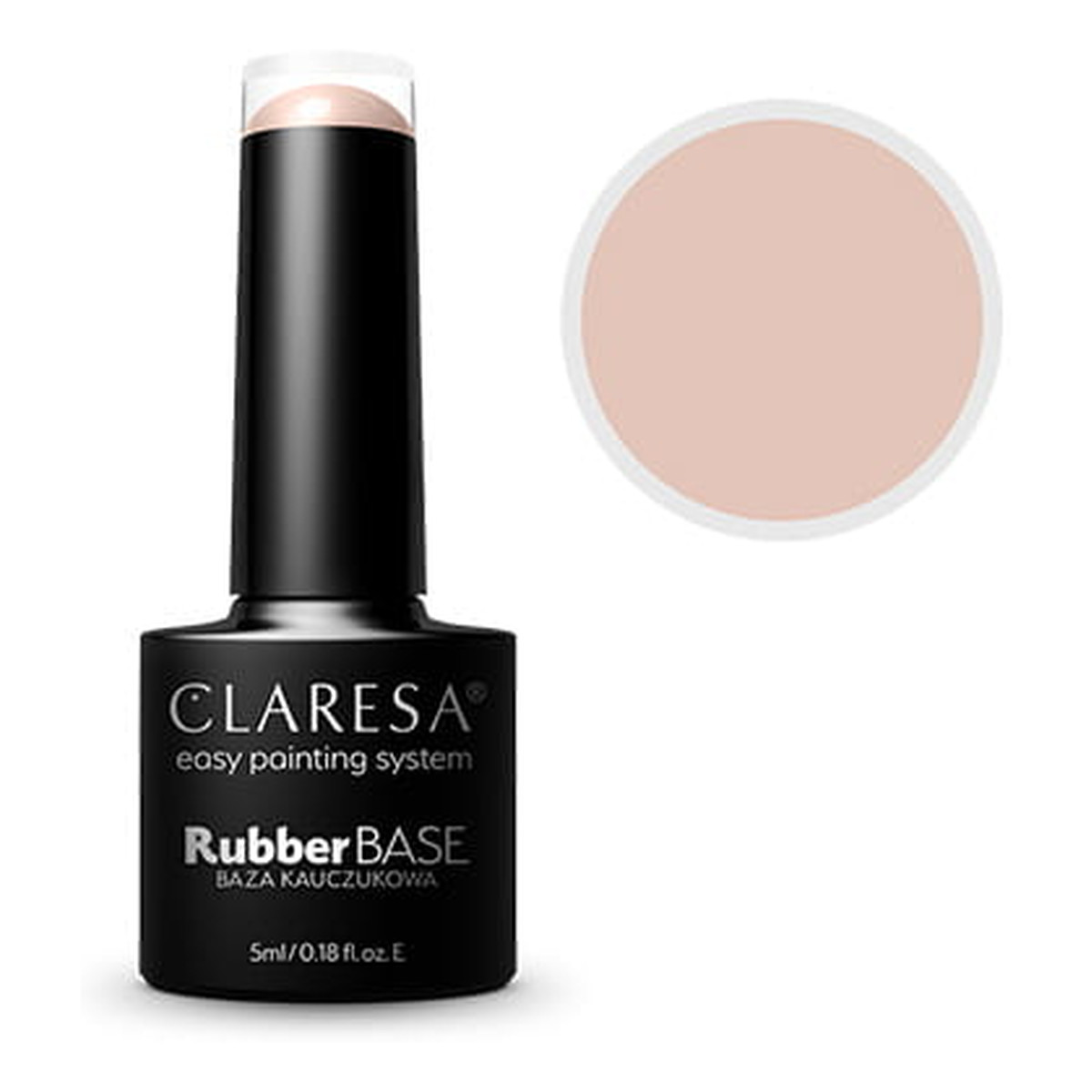 Claresa Rubber base Baza kauczukowa do paznokci 5ml