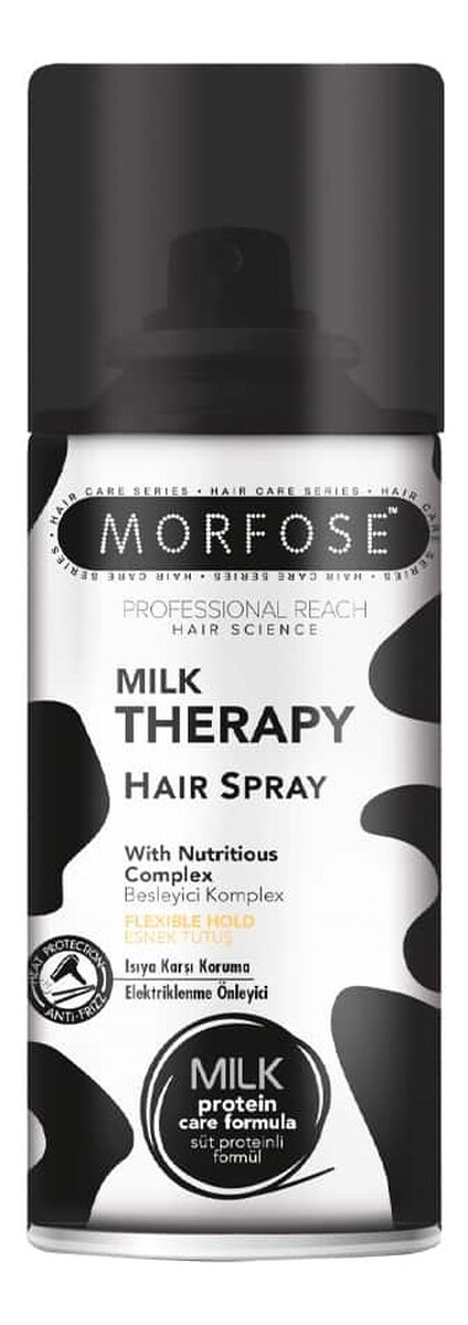 Milk therapy hair spray lakier do włosów flexible hold