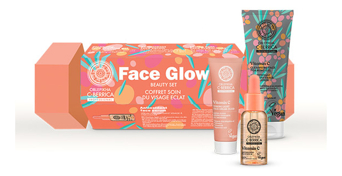 Face Glow Beauty Set Zestaw rozświetlający do twarz