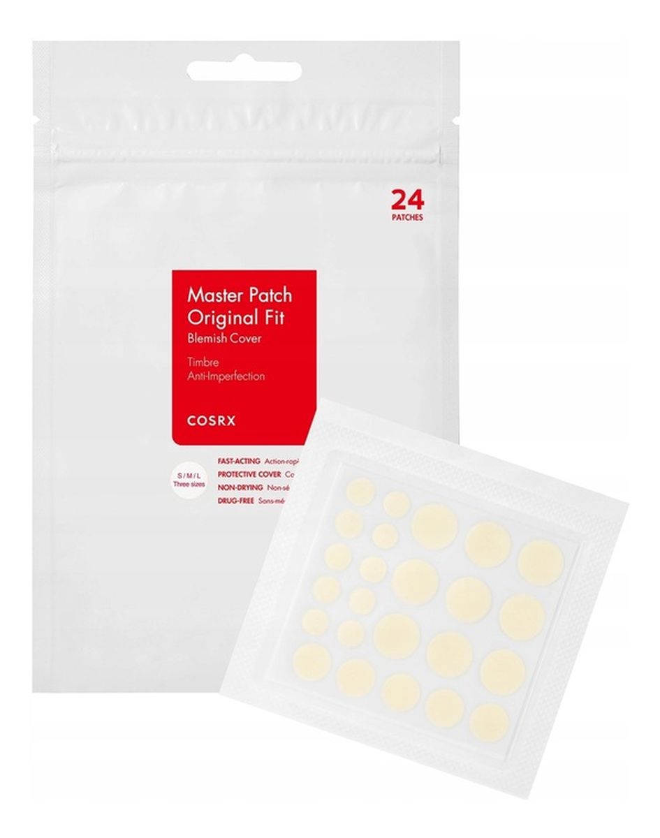 Acne pimple master patch plasterki na wypryski 24szt