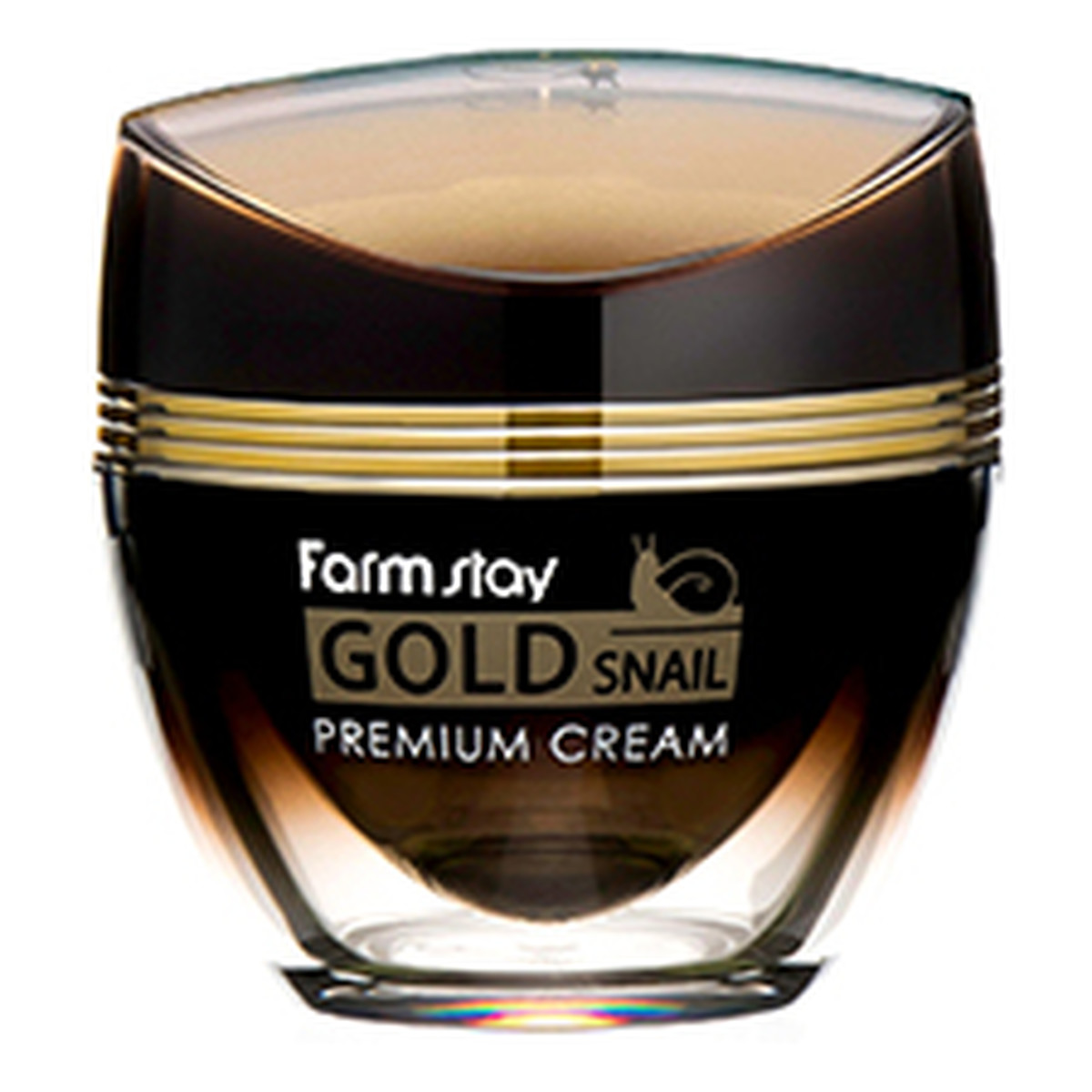 Farmstay Gold Snail Premium Cream krem do twarzy ze złotem i ekstraktem ze śluzu ślimaka 50ml