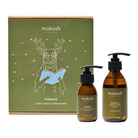 Zestaw nawilżający żel do mycia ciała i dłoni 200ml + łagodzący lekki krem po goleniu 90ml